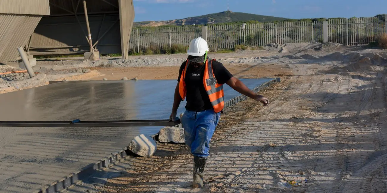 Road works LT Root Construction in the Eastern Cape